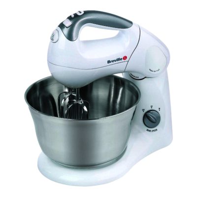 Breville SHM2 Twin Motor Compact Food Mixer in White Breville SHM2 Twin Motor Compact Food Mixer in White